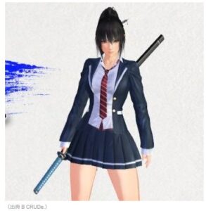 『巫剣神威控』ミニスカ女子高生アクション